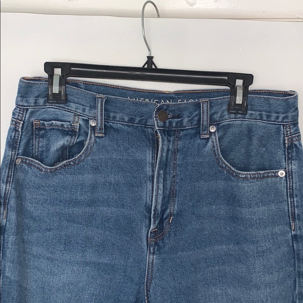 Ripped mom jeans